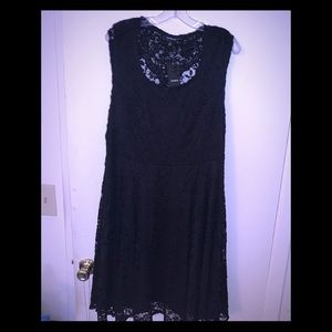 Torrid New black dress with lace